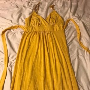 Yellow Maxi dress